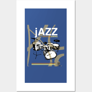 Jazz Drums Posters and Art